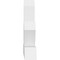 Ekena Millwork Saratoga Architectural Grade PVC Gable Bracket, 36"W x 21"H x 4"D x 4"F, 14/12 Pitch GBP036X21X0404SAR00 - alternate 4